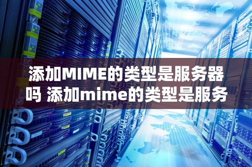 添加MIME的类型是服务器吗 添加mime的类型是服务器吗