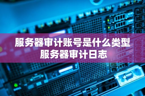 服务器审计账号是什么类型 服务器审计日志