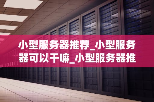 小型服务器推荐_小型服务器可以干嘛_小型服务器推荐