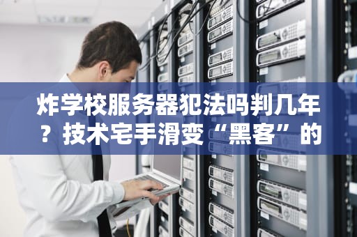 炸学校服务器犯法吗判几年？技术宅手滑变“黑客”的悲惨结局