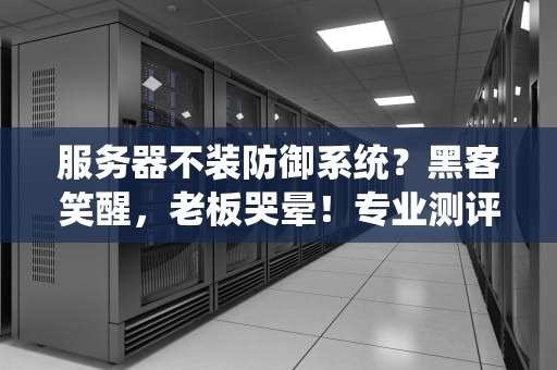 服务器不装防御系统？黑客笑醒，老板哭晕！专业测评告诉你真相