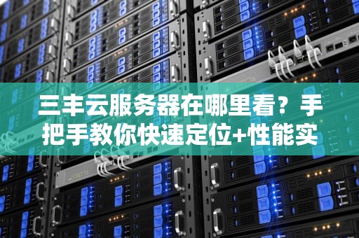 三丰云服务器在哪里看？手把手教你快速定位+性能实测！