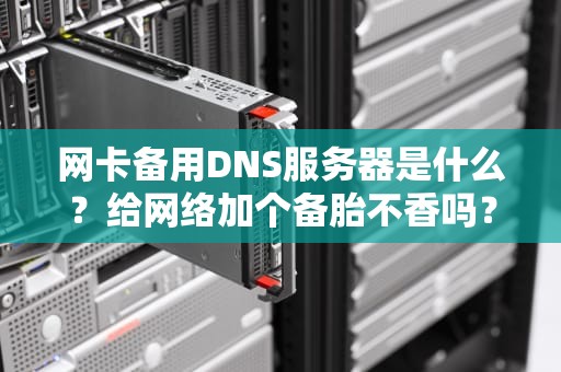 网卡备用DNS服务器是什么？给网络加个备胎不香吗？