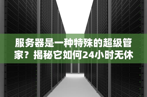 服务器是一种特殊的超级管家？揭秘它如何24小时无休为你打工！