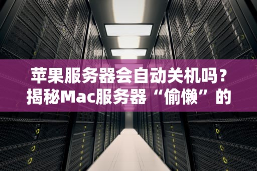 苹果服务器会自动关机吗？揭秘Mac服务器“偷懒”的真相！