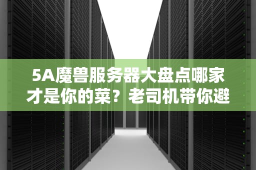 5A魔兽服务器大盘点哪家才是你的菜？老司机带你避坑选服！