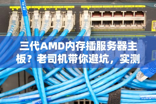 三代AMD内存插服务器主板？老司机带你避坑，实测结果笑中带泪！