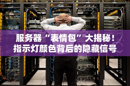 服务器“表情包”大揭秘！指示灯颜色背后的隐藏信号