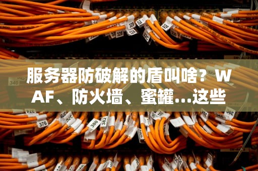 服务器防破解的盾叫啥？WAF、防火墙、蜜罐…这些“保安”你配齐了吗？