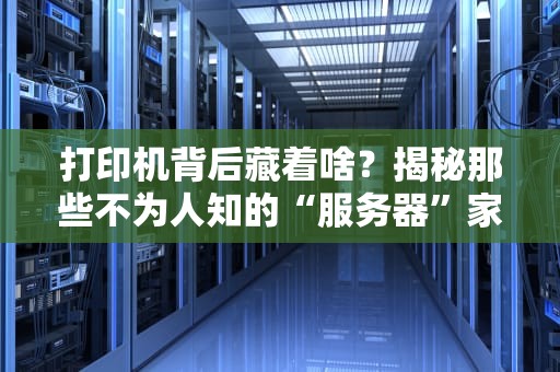 打印机背后藏着啥？揭秘那些不为人知的“服务器”家族成员！