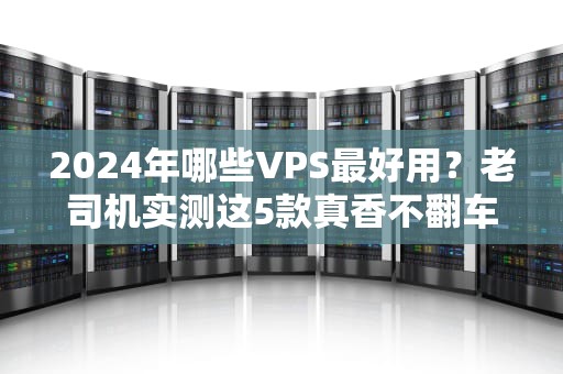 2024年哪些VPS最好用？老司机实测这5款真香不翻车！