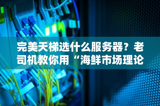 完美天梯选什么服务器？老司机教你用“海鲜市场理论”避坑！