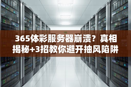 365体彩服务器崩溃？真相揭秘+3招教你避开抽风陷阱！