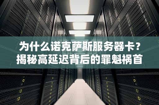 为什么诺克萨斯服务器卡？揭秘高延迟背后的罪魁祸首！