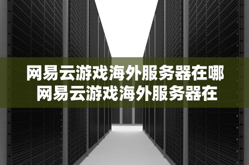 网易云游戏海外服务器在哪 网易云游戏海外服务器在哪看