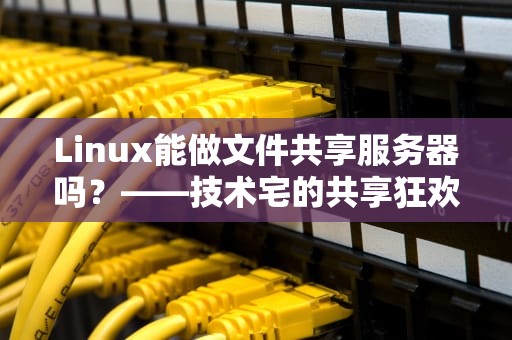 Linux能做文件共享服务器吗？——技术宅的共享狂欢派对