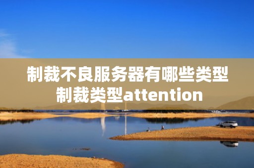 制裁不良服务器有哪些类型 制裁类型attention