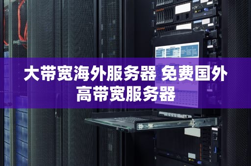 大带宽海外服务器 免费国外高带宽服务器