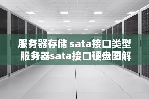 服务器存储 sata接口类型 服务器sata接口硬盘图解