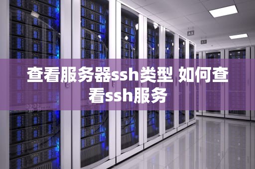 查看服务器ssh类型 如何查看ssh服务