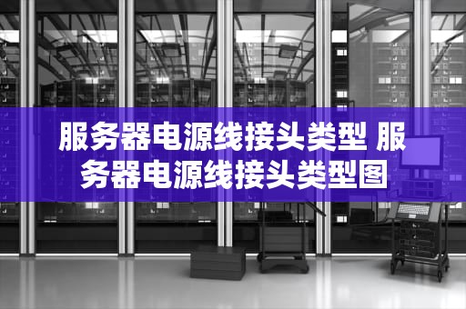 服务器电源线接头类型 服务器电源线接头类型图