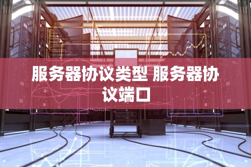 服务器协议类型 服务器协议端口