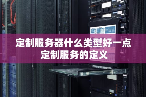 定制服务器什么类型好一点 定制服务的定义