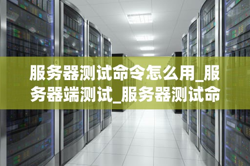 服务器测试命令怎么用_服务器端测试_服务器测试命令的使用与实践