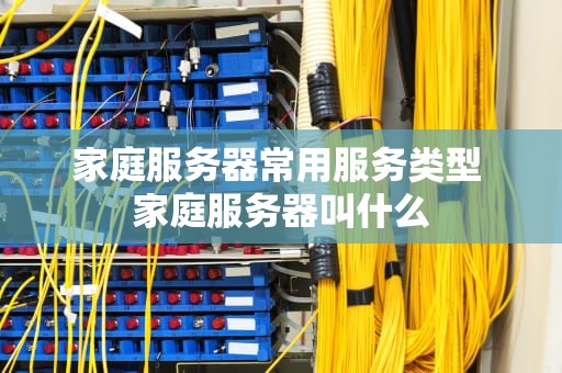 家庭服务器常用服务类型 家庭服务器叫什么
