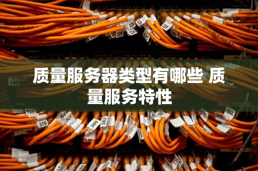 质量服务器类型有哪些 质量服务特性