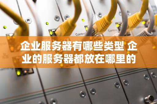 企业服务器有哪些类型 企业的服务器都放在哪里的