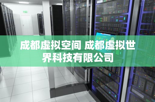 成都虚拟空间 成都虚拟世界科技有限公司