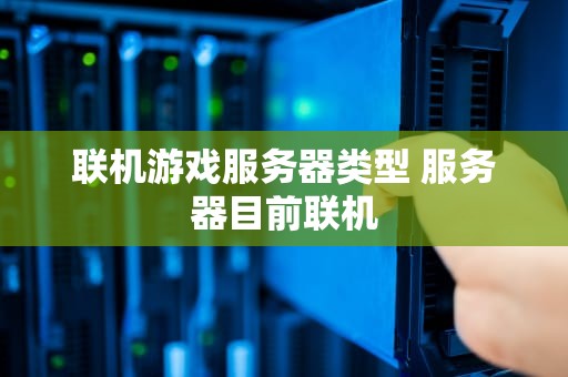 联机游戏服务器类型 服务器目前联机