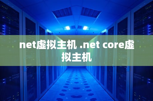 net虚拟主机 .net core虚拟主机