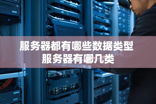 服务器都有哪些数据类型 服务器有哪几类