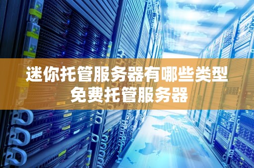 迷你托管服务器有哪些类型 免费托管服务器