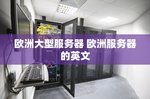 欧洲大型服务器 欧洲服务器的英文