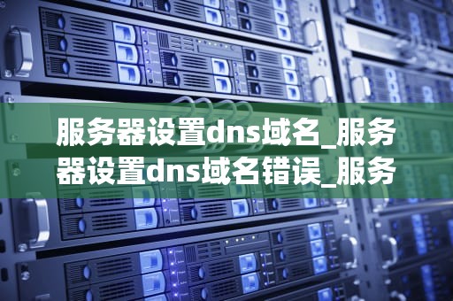 服务器设置dns域名_服务器设置dns域名错误_服务器设置DNS域名的全面指南