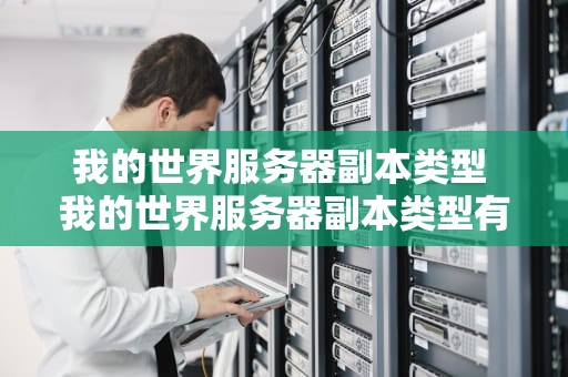 我的世界服务器副本类型 我的世界服务器副本类型有哪些
