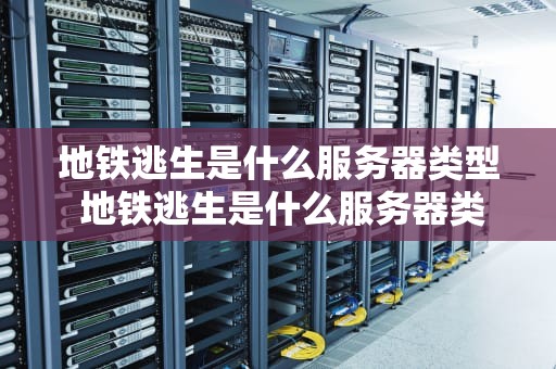 地铁逃生是什么服务器类型 地铁逃生是什么服务器类型的