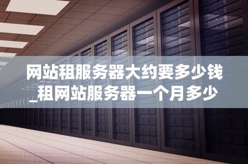 网站租服务器大约要多少钱_租网站服务器一个月多少钱_网站租服务器的费用分析