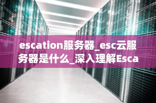 escation服务器_esc云服务器是什么_深入理解Escation服务器及其应用