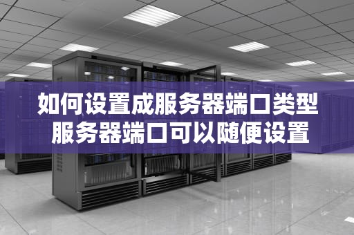 如何设置成服务器端口类型 服务器端口可以随便设置吗