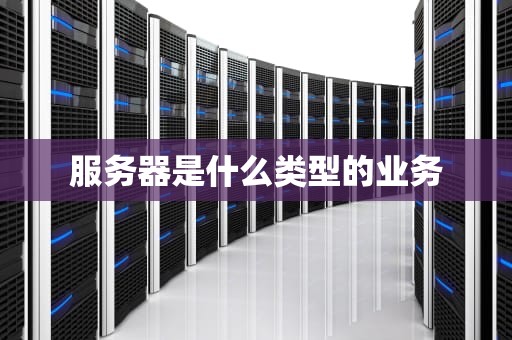 服务器是什么类型的业务