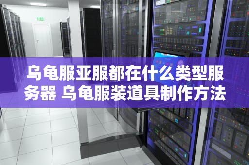 乌龟服亚服都在什么类型服务器 乌龟服装道具制作方法