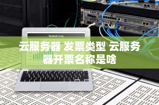 云服务器 发票类型 云服务器开票名称是啥