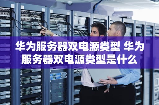 华为服务器双电源类型 华为服务器双电源类型是什么