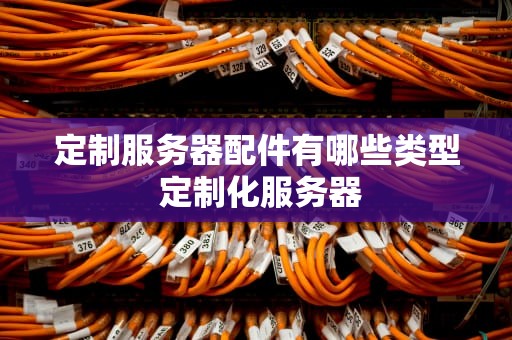 定制服务器配件有哪些类型 定制化服务器