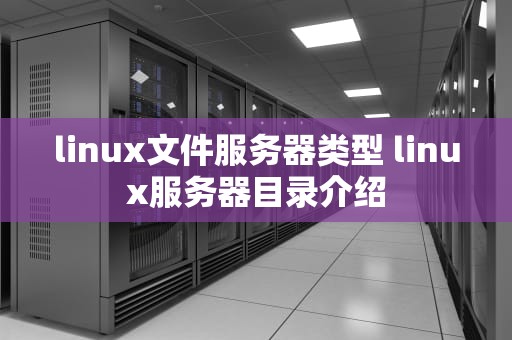 linux文件服务器类型 linux服务器目录介绍