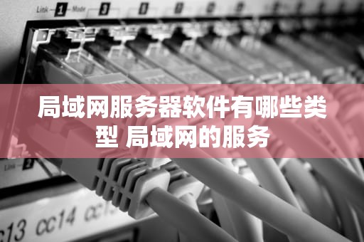 局域网服务器软件有哪些类型 局域网的服务
